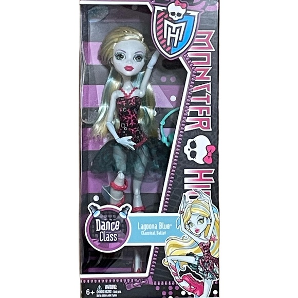 Monster High Dance Class Lagoona Blue Classical Ballet Doll 2012 NEW! - Picture 1 of 5